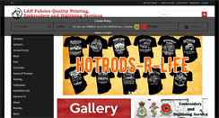 Desktop Screenshot of lahfabrics.com