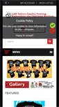 Mobile Screenshot of lahfabrics.com